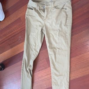 Tan Petite Khakis